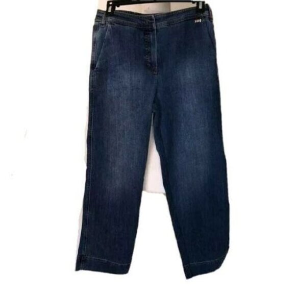 Escada Sport Jeans Size 34 Womens Trouser Denim Cotton Lycra Blue - Picture 1 of 15